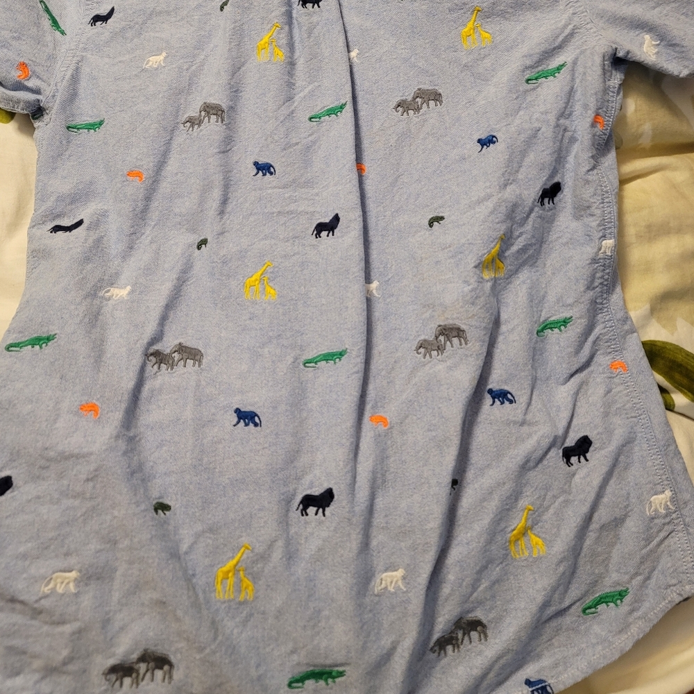 Mini Boden Button Up - Picture 2 of 9